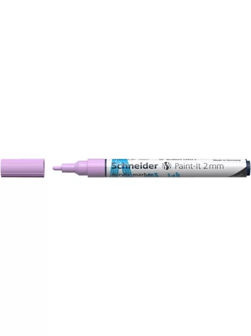 Dekormarker, akril, 2 mm, SCHNEIDER "Paint-It 310", pasztell-lila (TSC310PL)