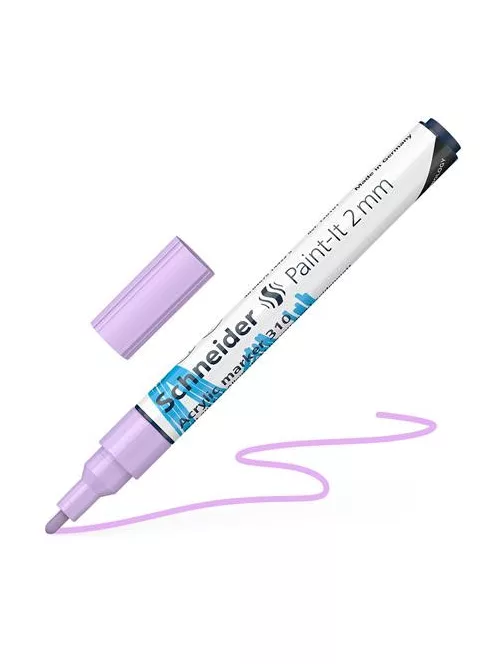 Dekormarker, akril, 2 mm, SCHNEIDER "Paint-It 310", pasztell-lila (TSC310PL)