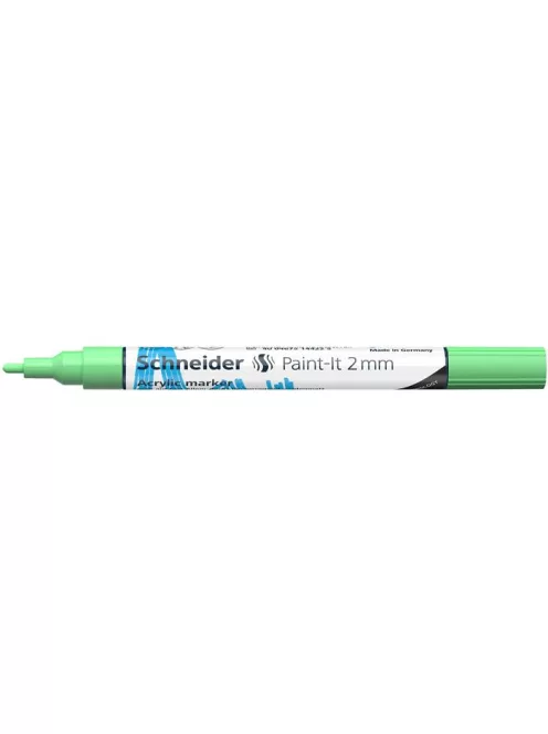 Dekormarker, akril, 2 mm, SCHNEIDER "Paint-It 310", pasztellzöld (TSC310PZ)