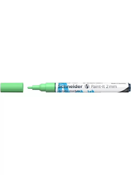 Dekormarker, akril, 2 mm, SCHNEIDER "Paint-It 310", pasztellzöld (TSC310PZ)