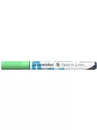 Dekormarker, akril, 2 mm, SCHNEIDER "Paint-It 310", pasztellzöld (TSC310PZ)