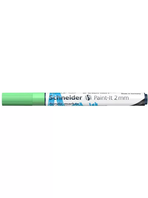 Dekormarker, akril, 2 mm, SCHNEIDER "Paint-It 310", pasztellzöld (TSC310PZ)