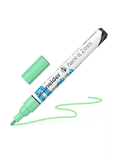 Dekormarker, akril, 2 mm, SCHNEIDER "Paint-It 310", pasztellzöld (TSC310PZ)