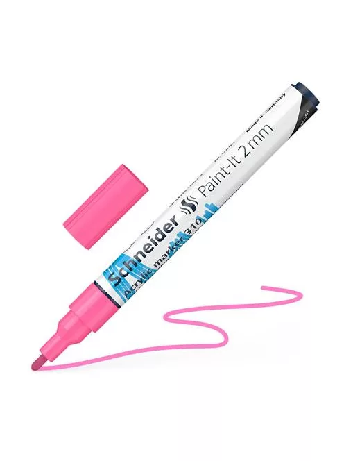 Dekormarker, akril, 2 mm, SCHNEIDER "Paint-It 310", rózsaszín (TSC310R)