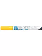 Dekormarker, akril, 2 mm, SCHNEIDER "Paint-It 310", sárga (TSC310S)