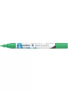 Dekormarker, akril, 2 mm, SCHNEIDER "Paint-It 310", zöld (TSC310Z)