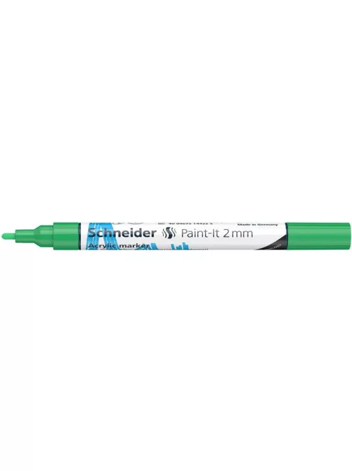 Dekormarker, akril, 2 mm, SCHNEIDER "Paint-It 310", zöld (TSC310Z)