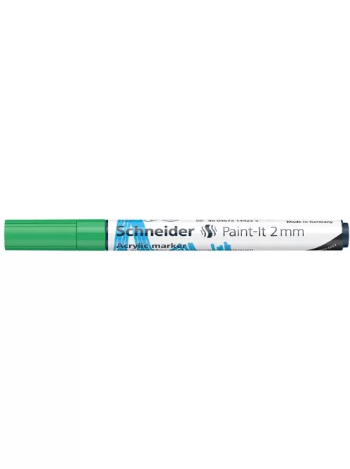 Dekormarker, akril, 2 mm, SCHNEIDER "Paint-It 310", zöld (TSC310Z)