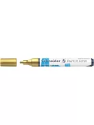 Dekormarker, akril, 4 mm, SCHNEIDER "Paint-It 320", arany (TSC320A)