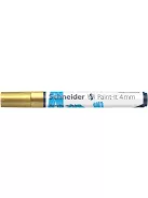 Dekormarker, akril, 4 mm, SCHNEIDER "Paint-It 320", arany (TSC320A)