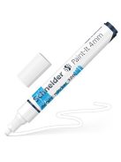 Dekormarker, akril, 4 mm, SCHNEIDER "Paint-It 320", fehér (TSC320F)