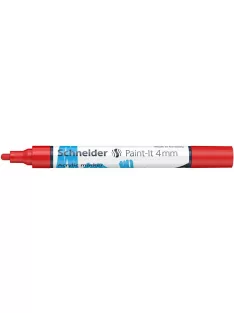   Dekormarker, akril, 4 mm, SCHNEIDER "Paint-It 320", piros (TSC320P)