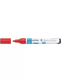   Dekormarker, akril, 4 mm, SCHNEIDER "Paint-It 320", piros (TSC320P)