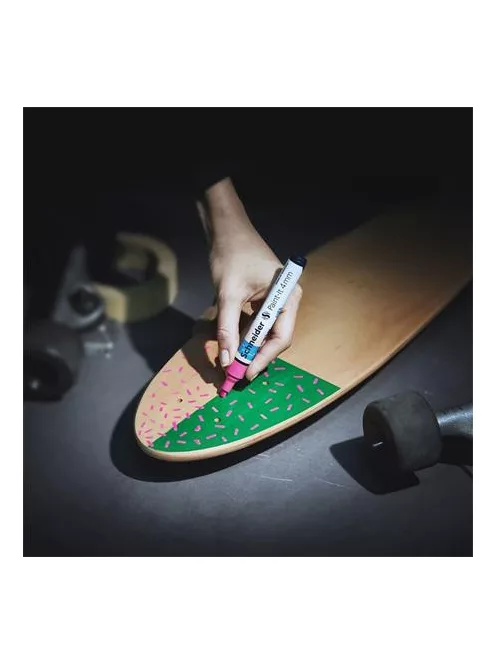 Dekormarker, akril, 4 mm, SCHNEIDER "Paint-It 320", piros (TSC320P)