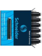 Töltőtoll patron, 6 db, SCHNEIDER, fekete (TSC6601)