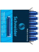 Töltőtoll patron, 6 db, SCHNEIDER, királykék (TSC6603)