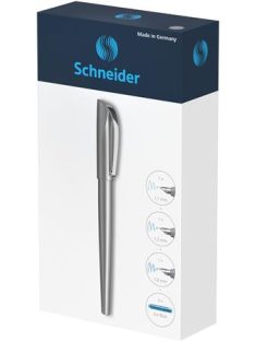   Töltőtoll ajándékszett, 1,1 mm, ajándék 1,5 és 1,8 mm-es tollheggyel, SCHNEIDER "Callissima", antracitszürke (TSCCALASZ)