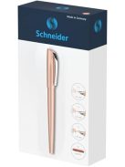 Töltőtoll ajándékszett, 1,1 mm, ajándék 1,5 és 1,8 mm-es tollheggyel, SCHNEIDER "Callissima", barack (TSCCALBR)