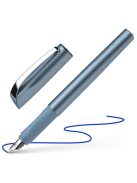 Töltőtoll, M-es, SCHNEIDER "Ceod Shiny", acélkék (TSCCSHAK)