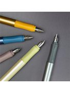 Töltőtoll, M-es, SCHNEIDER "Ceod Shiny", acélkék (TSCCSHAK)