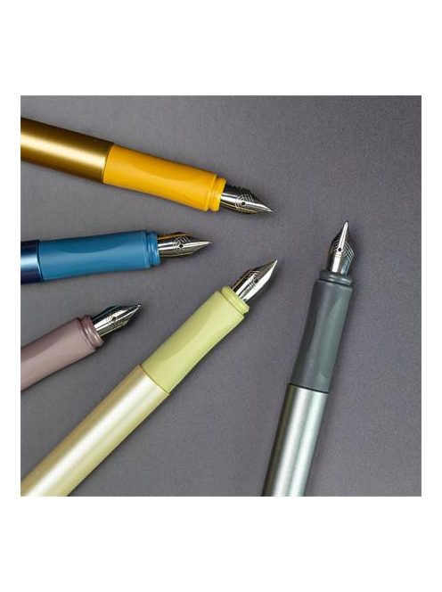 Töltőtoll, M-es, SCHNEIDER "Ceod Shiny", acélkék (TSCCSHAK)