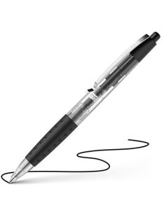   Zseléstoll, 0,4 mm, nyomógombos, SCHNEIDER "Gelion +", fekete (TSCGEL1FK)