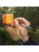 Zseléstoll, 0,4 mm, nyomógombos, SCHNEIDER "Gelion +", fekete (TSCGEL1FK)