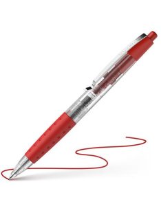   Zseléstoll, 0,4 mm, nyomógombos, SCHNEIDER "Gelion +", piros (TSCGEL1P)