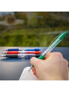 Zseléstoll, 0,4 mm, nyomógombos, SCHNEIDER "Gelion +", zöld (TSCGEL1Z)