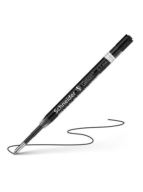 Zseléstollbetét, 0,4 mm, SCHNEIDER "Gelion +", fekete (TSCGEL39FK)