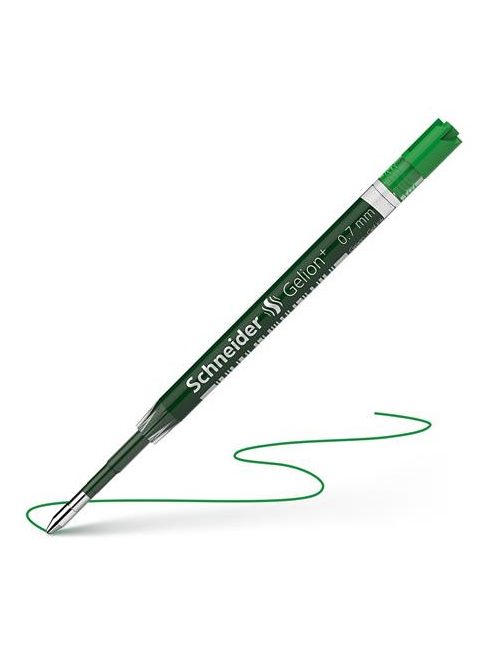 Zseléstollbetét, 0,4 mm, SCHNEIDER "Gelion +", zöld (TSCGEL39Z)