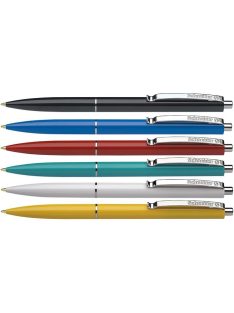   Golyóstoll, 0,5 mm, nyomógombos, vegyes tolltest, SCHNEIDER "K15", kék (TSCK15V50)