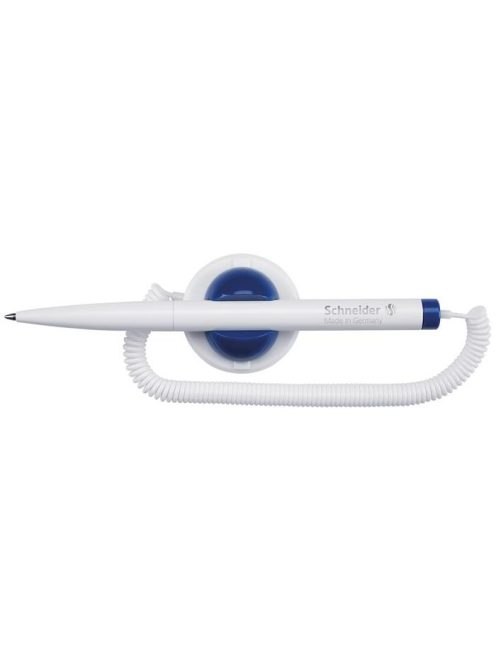 Ügyféltoll, SCHNEIDER "Klick-Fix Pen", fehér-kék (TSCKFP)