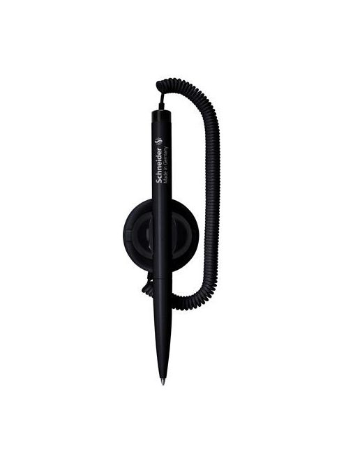 Ügyféltoll, SCHNEIDER "Klick-Fix Pen", fekete (TSCKFPFK)