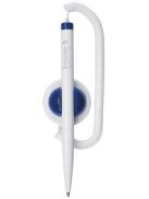 Ügyféltoll, SCHNEIDER "Klick-Fix Pen", fehér-kék (TSCKFP)