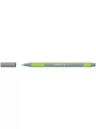 Tűfilc, 0,4 mm, SCHNEIDER "Line-Up", ezüstszürke (TSCLINESZ)
