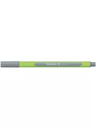 Tűfilc, 0,4 mm, SCHNEIDER "Line-Up", ezüstszürke (TSCLINESZ)