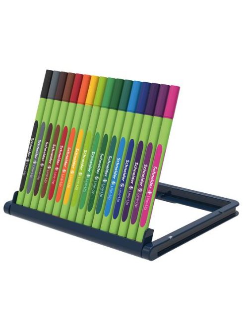 Tűfilc készlet, 0,4 mm, SCHNEIDER "Line-Up", 16 különböző szín (TSCLINEV16)