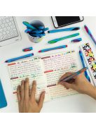 Golyóstoll, 0,7 mm, kupakos, SCHNEIDER "Slider Memo XB", piros (TSCMEMP)