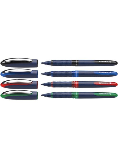 Rollertoll készlet, 0,6 mm, "SCHNEIDER "One Business", 4 szín (TSCOBK4)