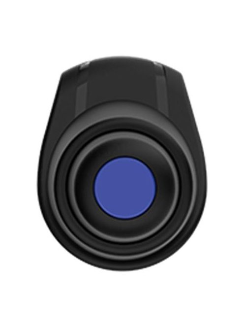 Golyóstoll, 0,5 mm, nyomógombos, fekete színű tolltest, SCHNEIDER "Reco", kék (TSCRECOMF)