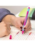 Golyóstoll, 0,7 mm, kupakos, SCHNEIDER "Slider Edge XB", piros (TSCSLEXBP)