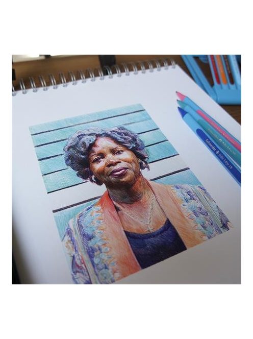 Golyóstoll, 0,7 mm, kupakos, SCHNEIDER "Slider Edge XB", piros (TSCSLEXBP)