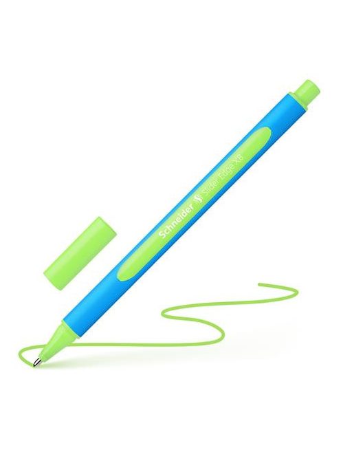 Golyóstoll, 0,7 mm, kupakos, SCHNEIDER "Slider Edge XB", világoszöld (TSCSLEXBVZ)