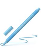 Golyóstoll, 0,7 mm, kupakos, SCHNEIDER "Slider Edge XB Pastel", babakék (TSCSLEXPK)