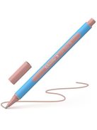 Golyóstoll, 0,7 mm, kupakos, SCHNEIDER "Slider Edge XB Pastel", halvány piros (TSCSLEXPP)