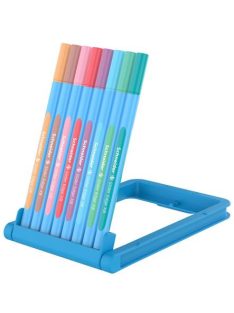   Golyóstoll készlet, 0,7 mm, kupakos, SCHNEIDER "Slider Edge XB Pastel", 8 különböző pasztell szín (TSCSLEXPV8)