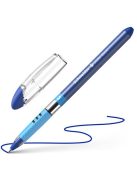 Golyóstoll, 0,5 mm, kupakos, SCHNEIDER "Slider Basic M", kék (TSCSLIMK)