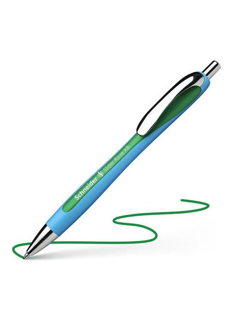 Golyóstoll, 0,7 mm, nyomógombos, SCHNEIDER "Slider Rave XB", fekete (TSCSLRAFK)