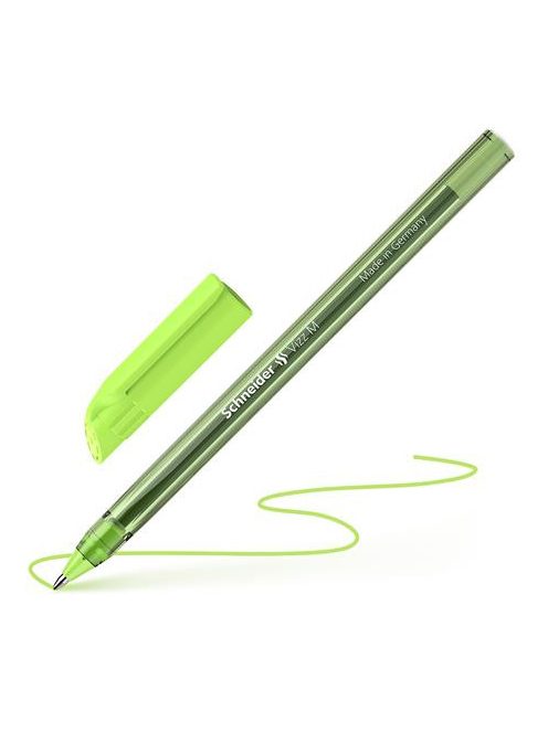 Golyóstoll, 0,5 mm, kupakos, SCHNEIDER "Tops 505 M", fekete (TSCTOP505MFK)